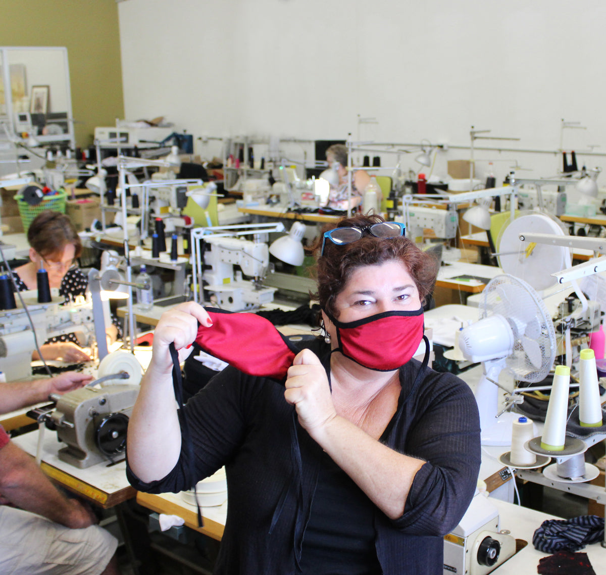 Merino Country Making Face Masks