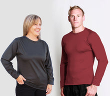 Load image into Gallery viewer, Unisex Merino Long Sleeve T-shirt
