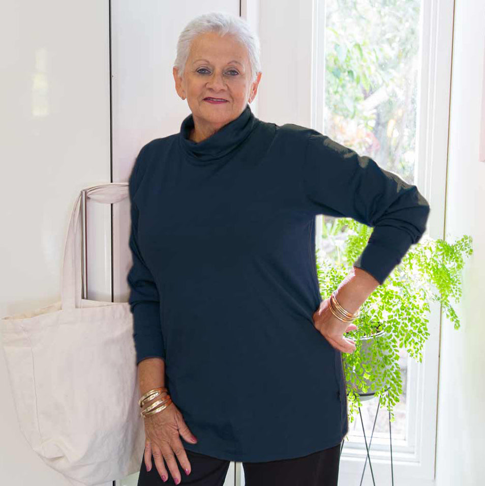 Merino Turtle Neck Skivvy