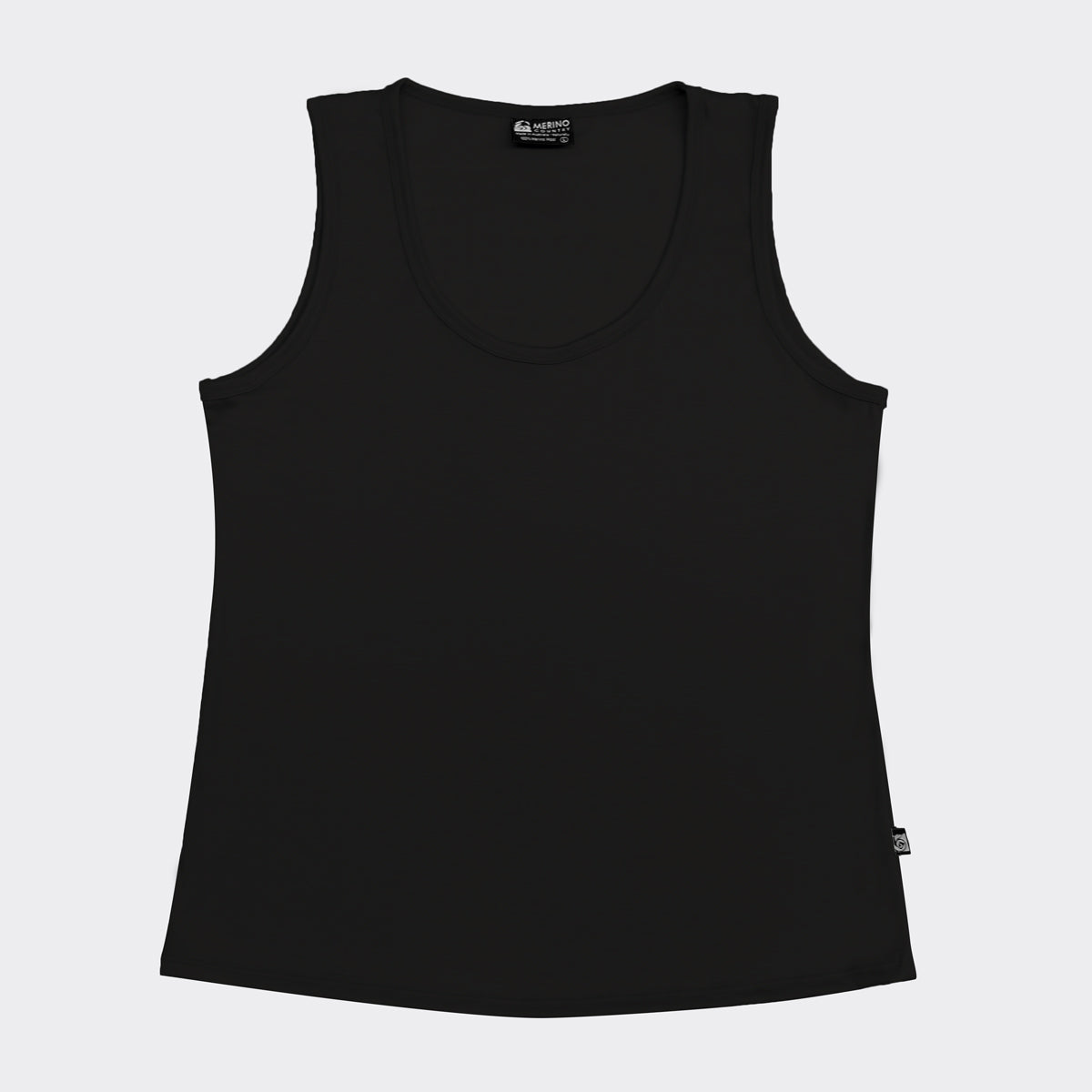 Women's Merino Camisole in black