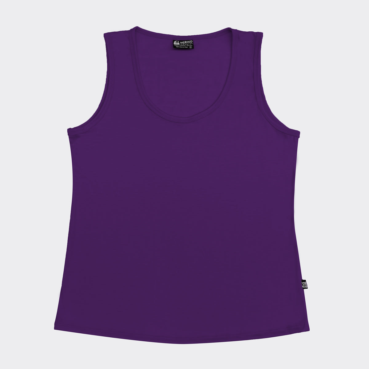 Women's Merino Camisole in purple