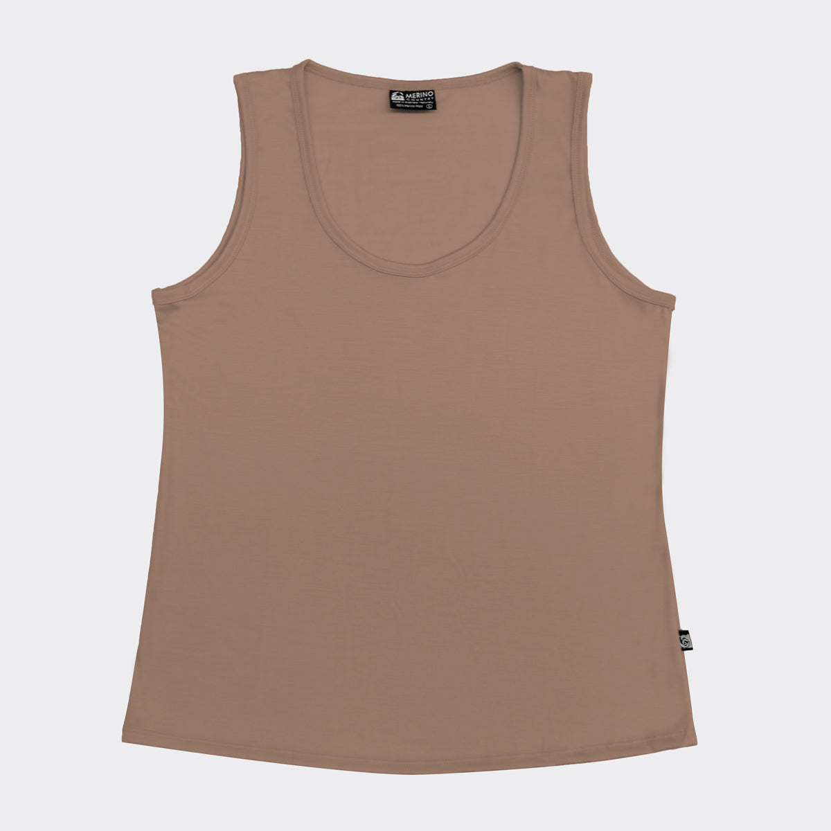 Women's Merino Camisole in taupe
