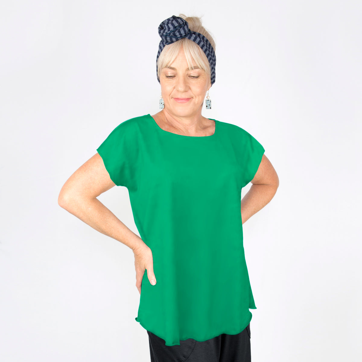 #140 Cap Sleeve Top 175gsm