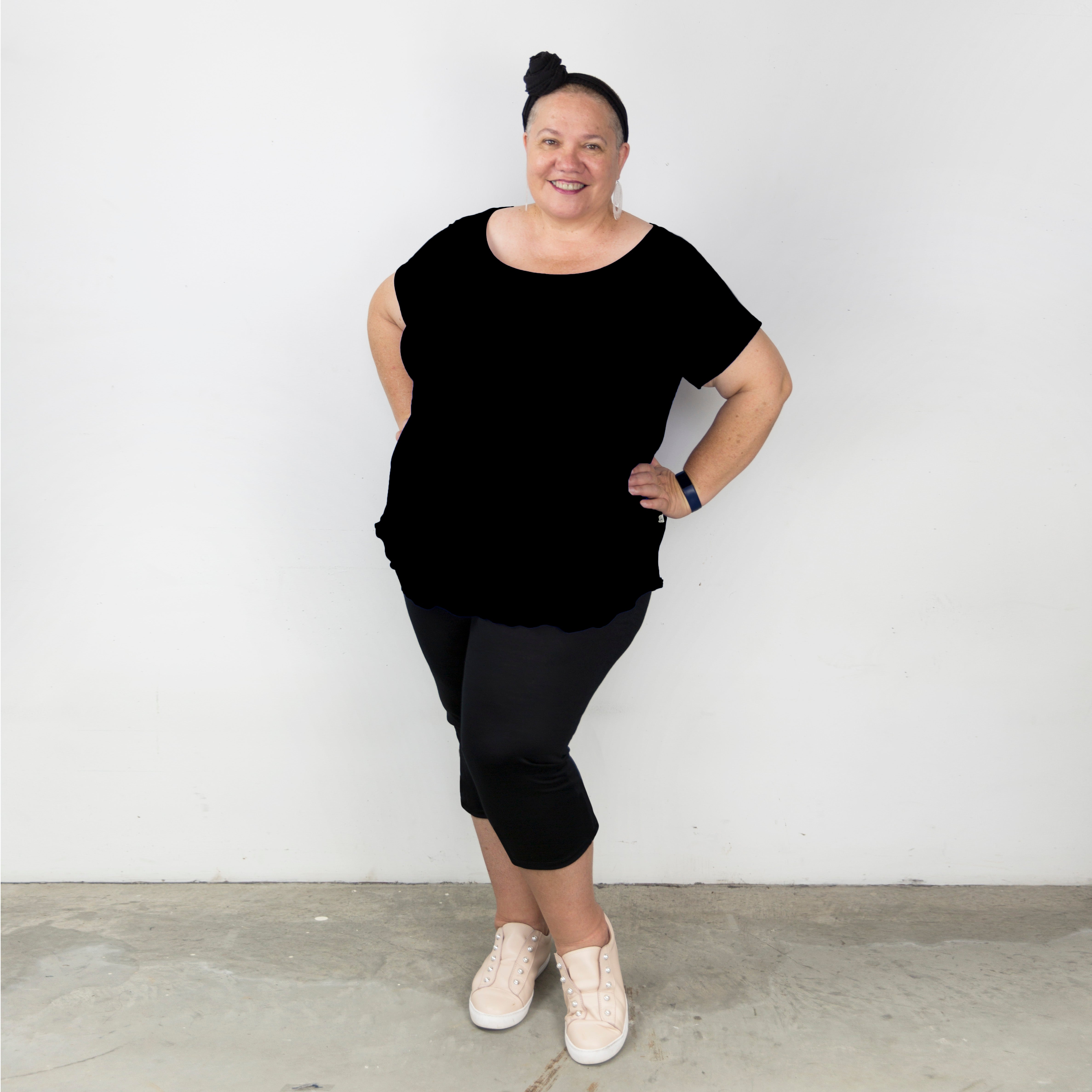 #140 Cap Sleeve Top 175gsm