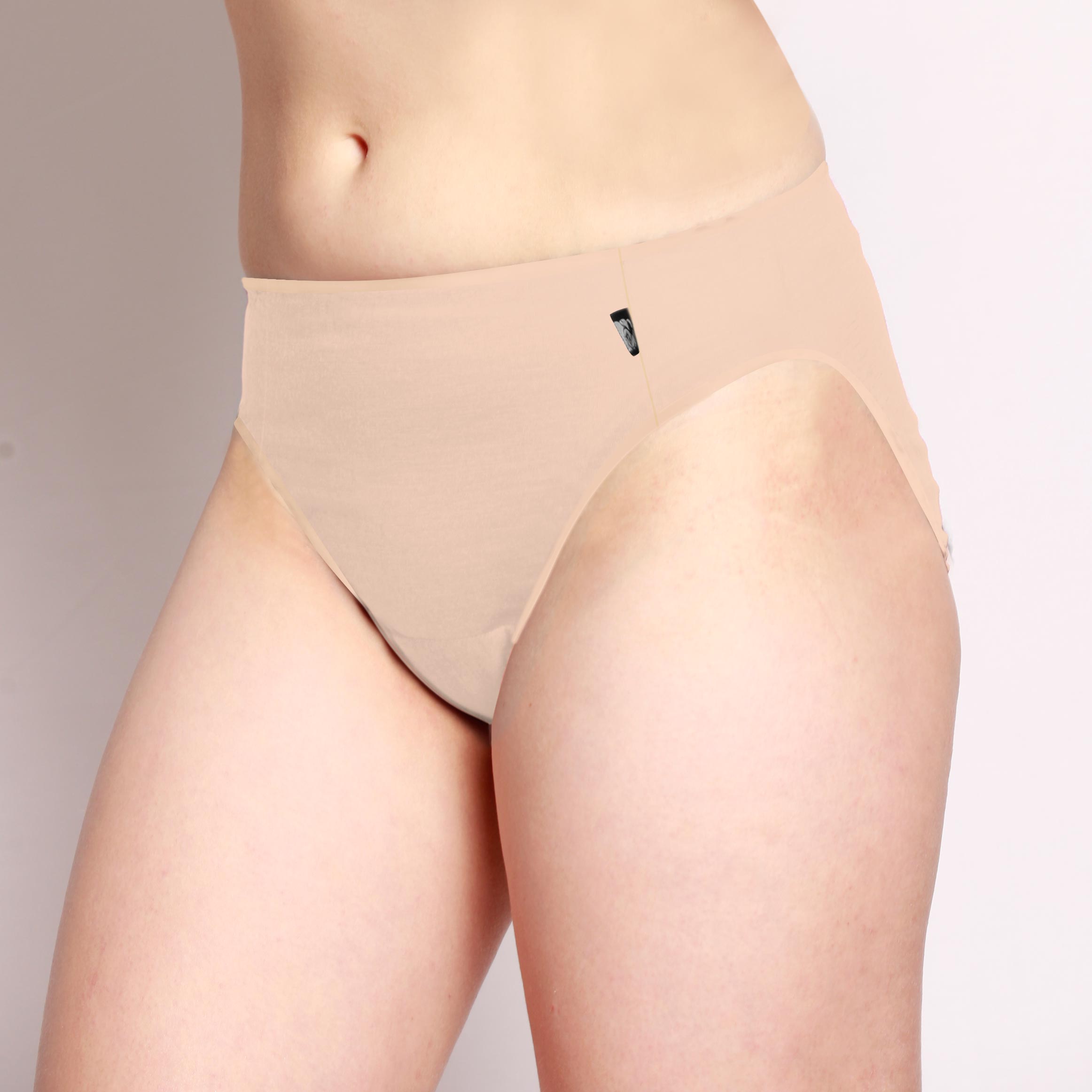 #691P Panel Hi-Cut Merino Brief