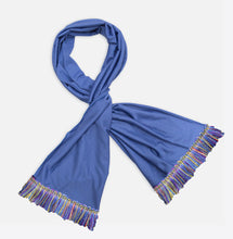 Load image into Gallery viewer, #720F Scarf with Fringing
