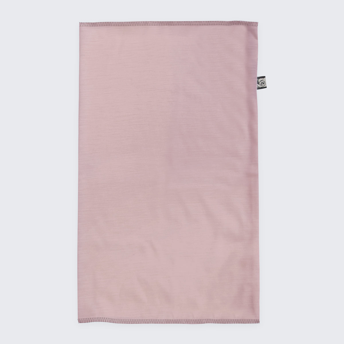 Dusty Pink Merino Neck Gaitor Lightweight