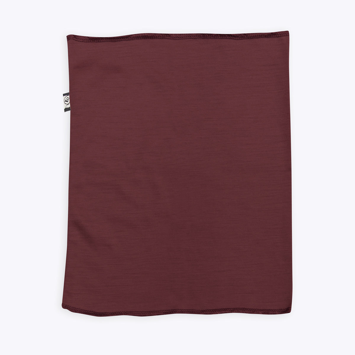Merino Lighweight Neck Gaitor burgundy