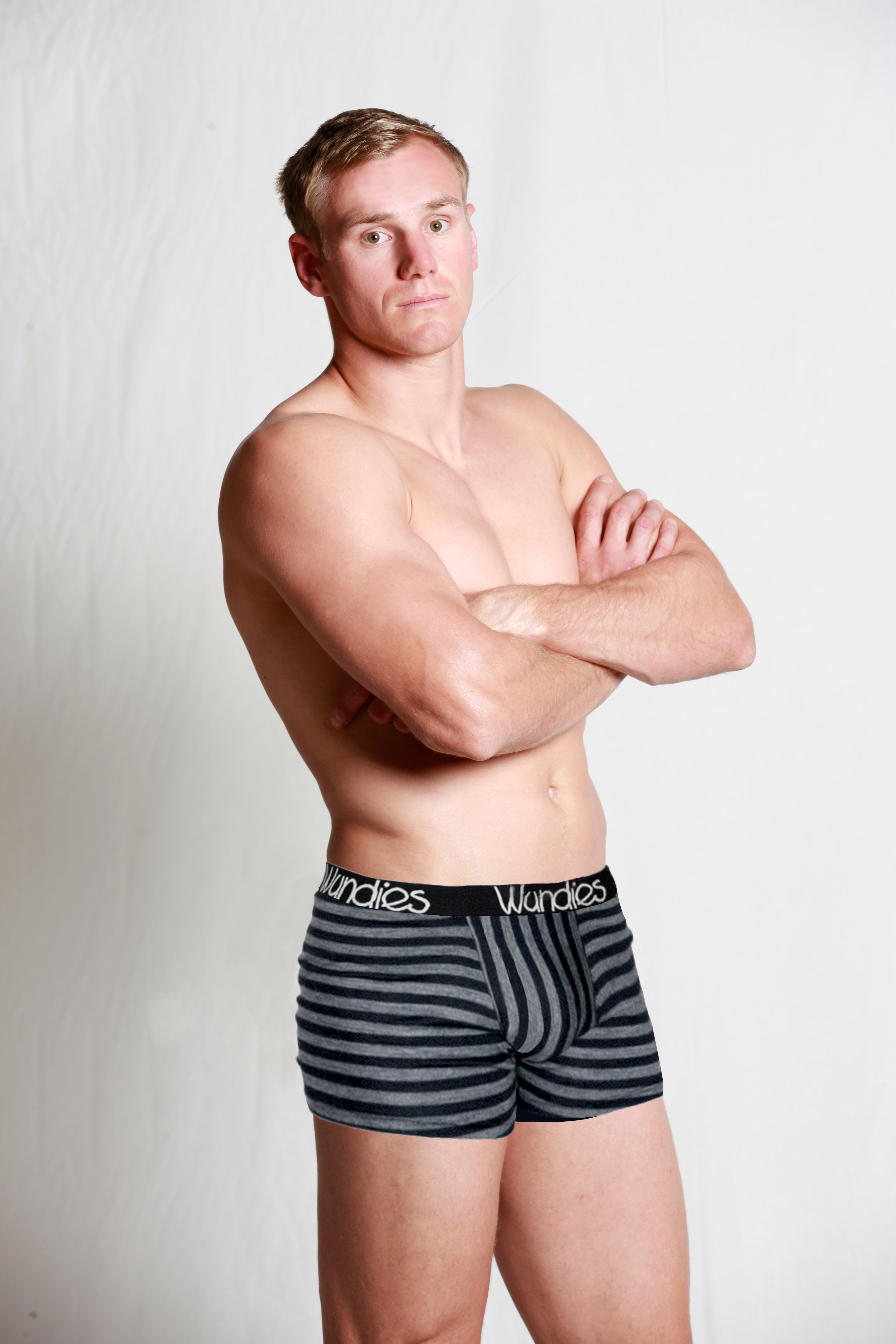 Men's Stripe Merino Lowrise Briefs