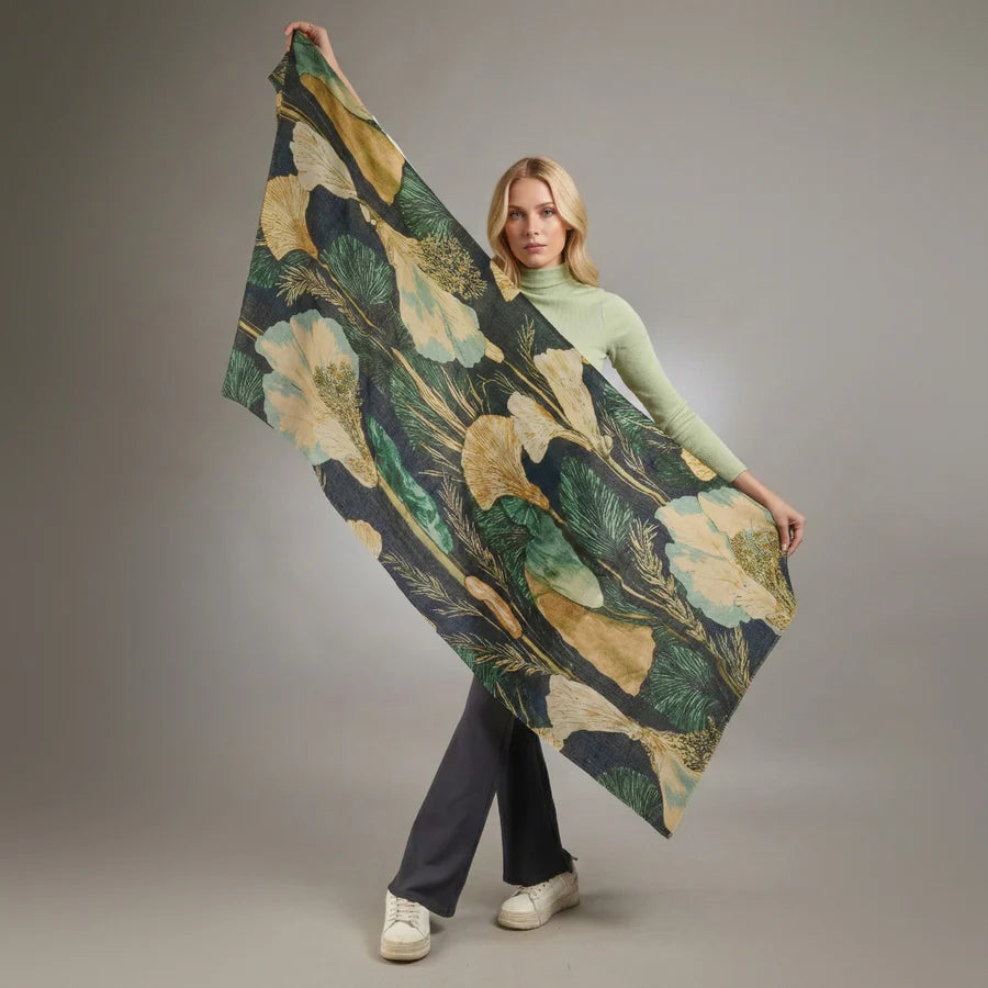 # 10005 Annette Merino Wool Scarf