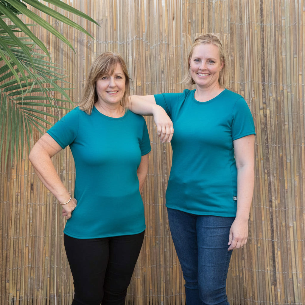 Women's Crew Neck Merino T-shirt
