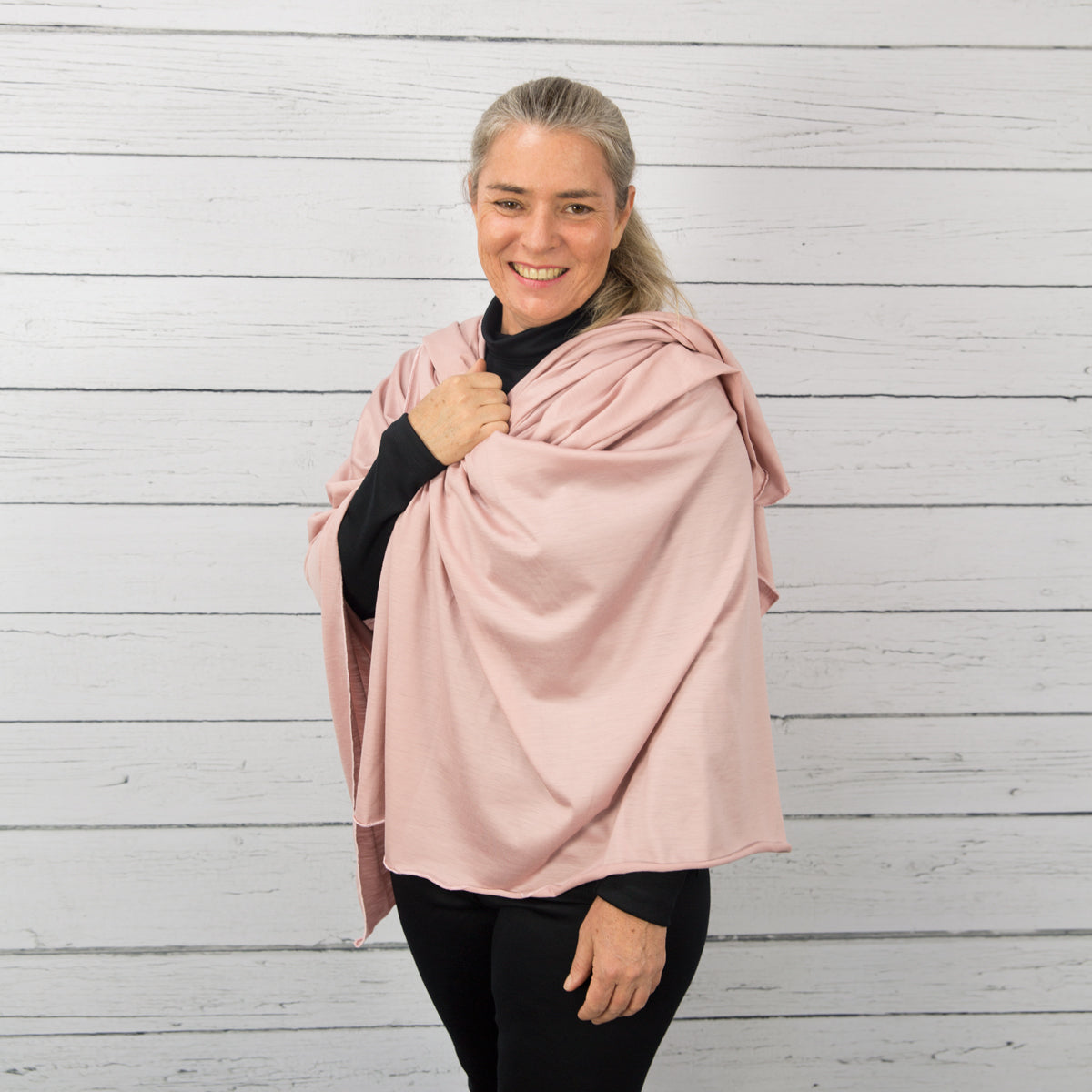 Merino Serappe Dusty Pink