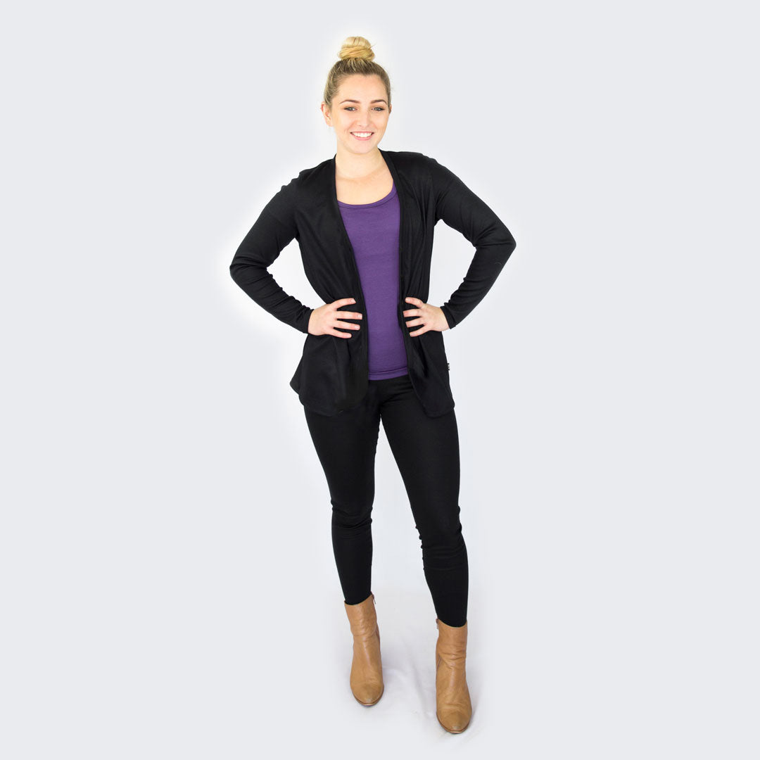 #463 Heavyweight Merino Cardigan 275gsm