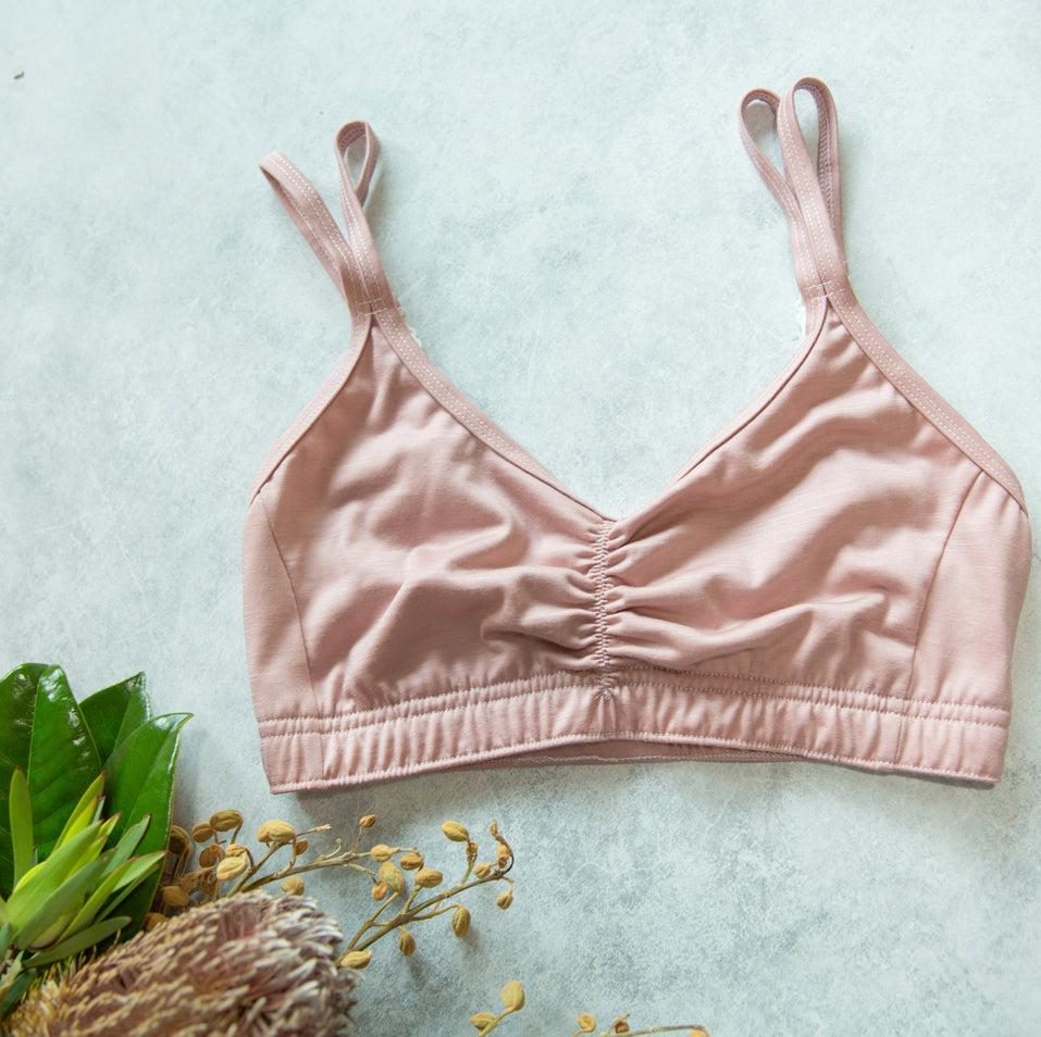 #625 Merino Crop Top with Adjustable Straps