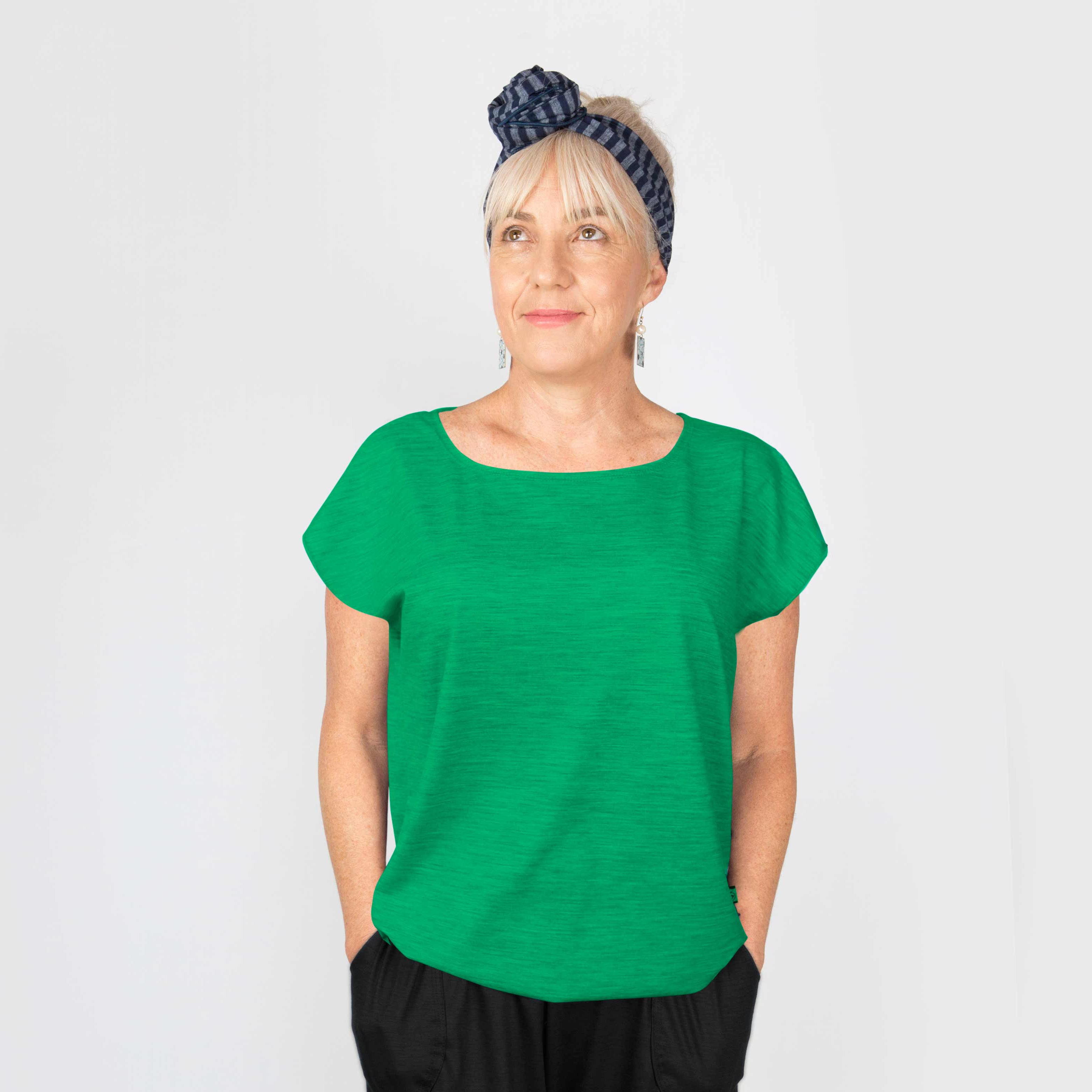 #140 Cap Sleeve Top 175gsm