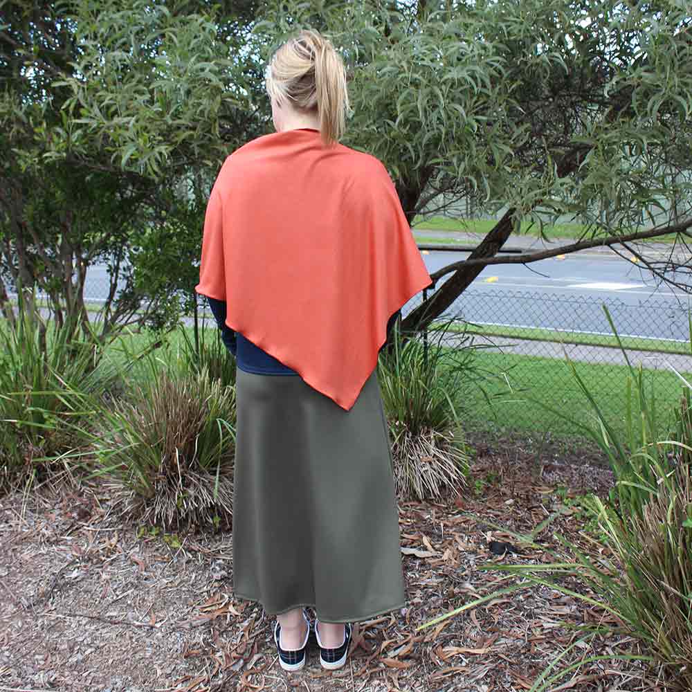 #411 Long A-Line Skirt 275gsm