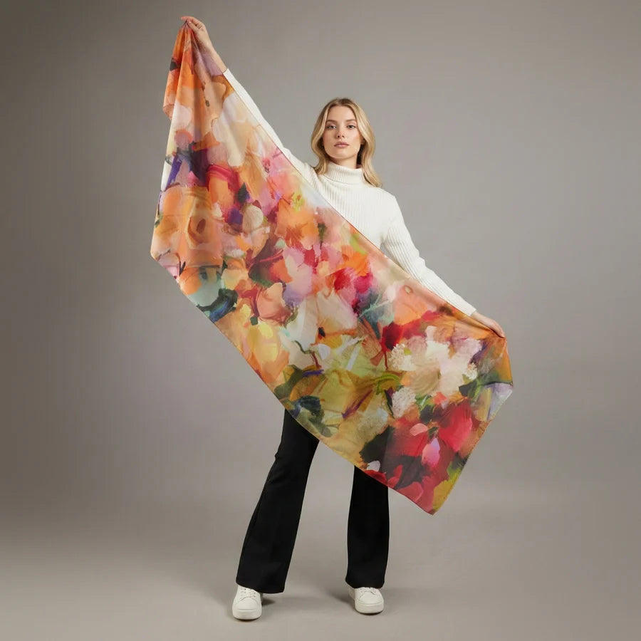 # 10045 Norah Cashmere & Merino Wool Scarf