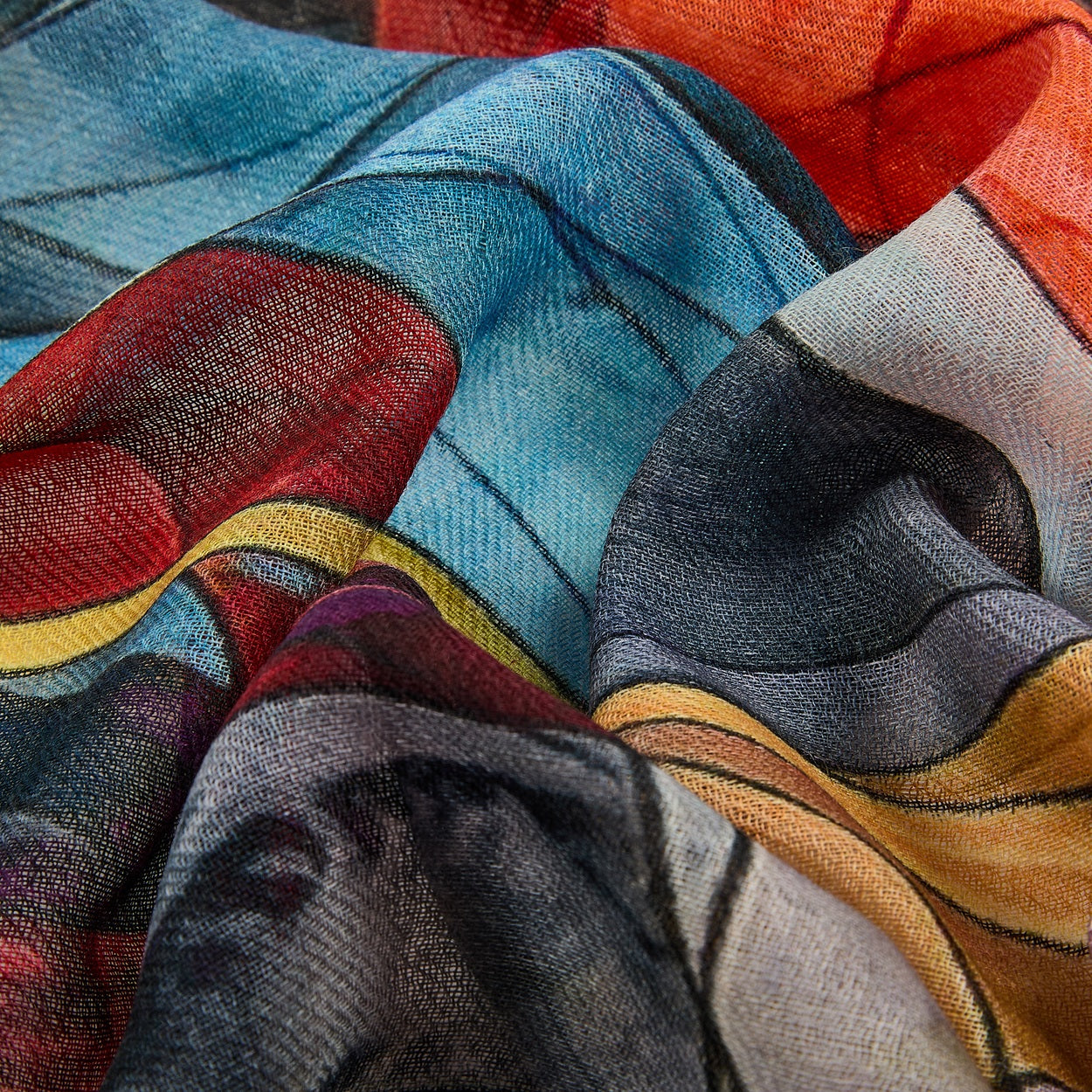 # 10048 Phoebe Merino Wool Scarf