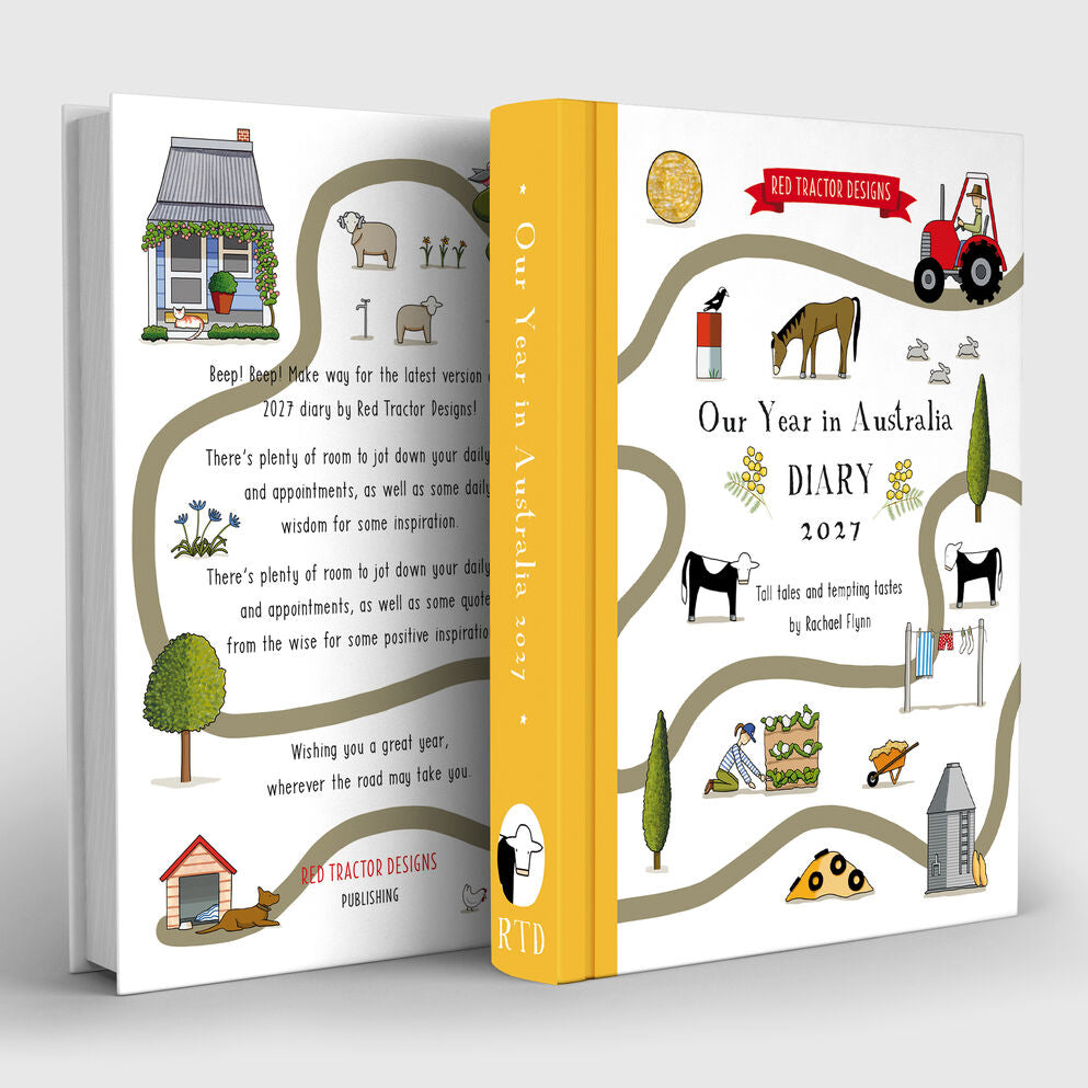 Red Tractor Designs Diary for 2027