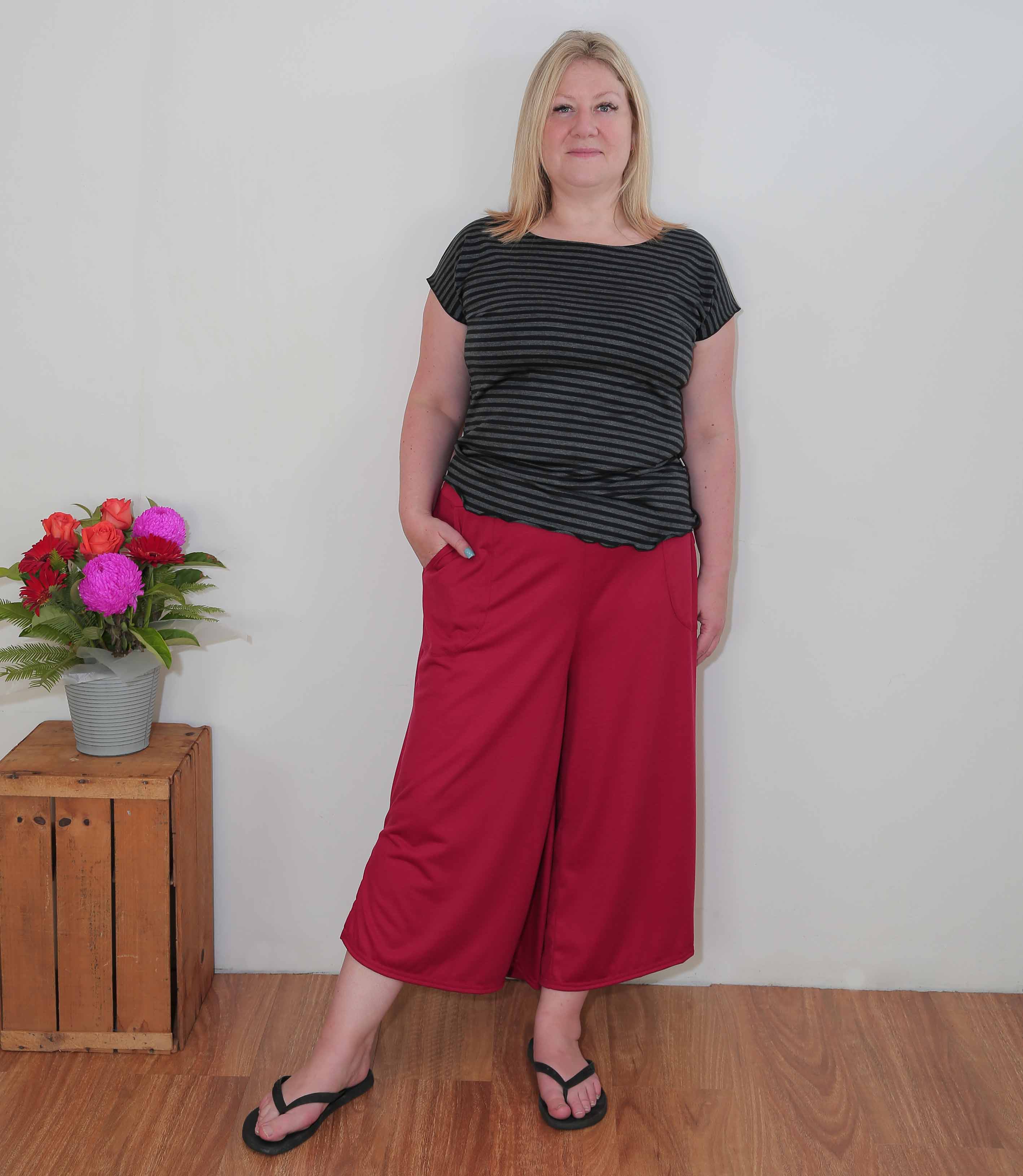 Merino Cap Sleeve Top