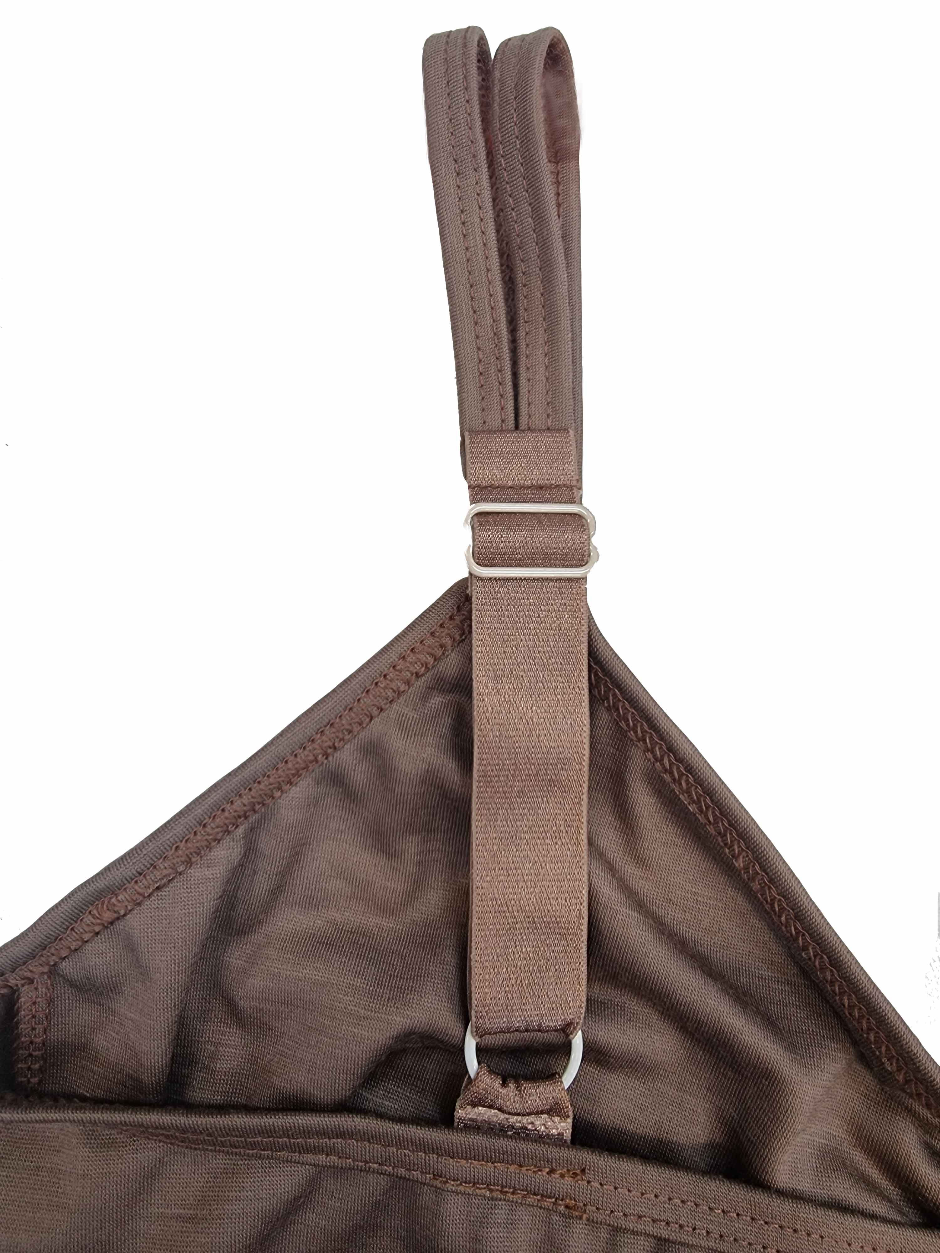 #625 Merino Crop Top with Adjustable Straps