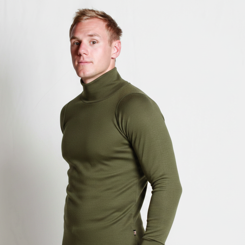 #120T Long Sleeve Turtle Neck Skivvy 275gsm