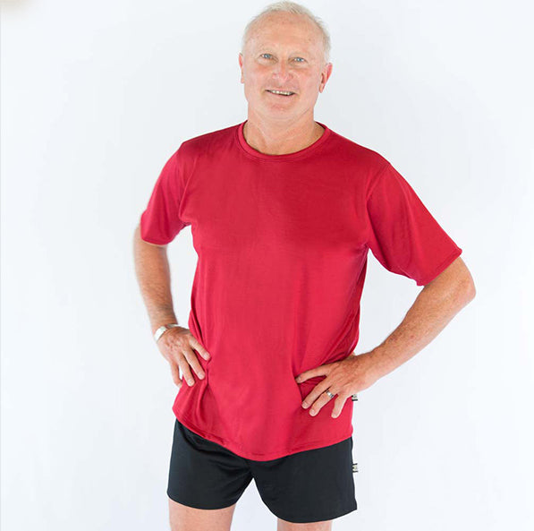 Men's Merino T-Shirt RED