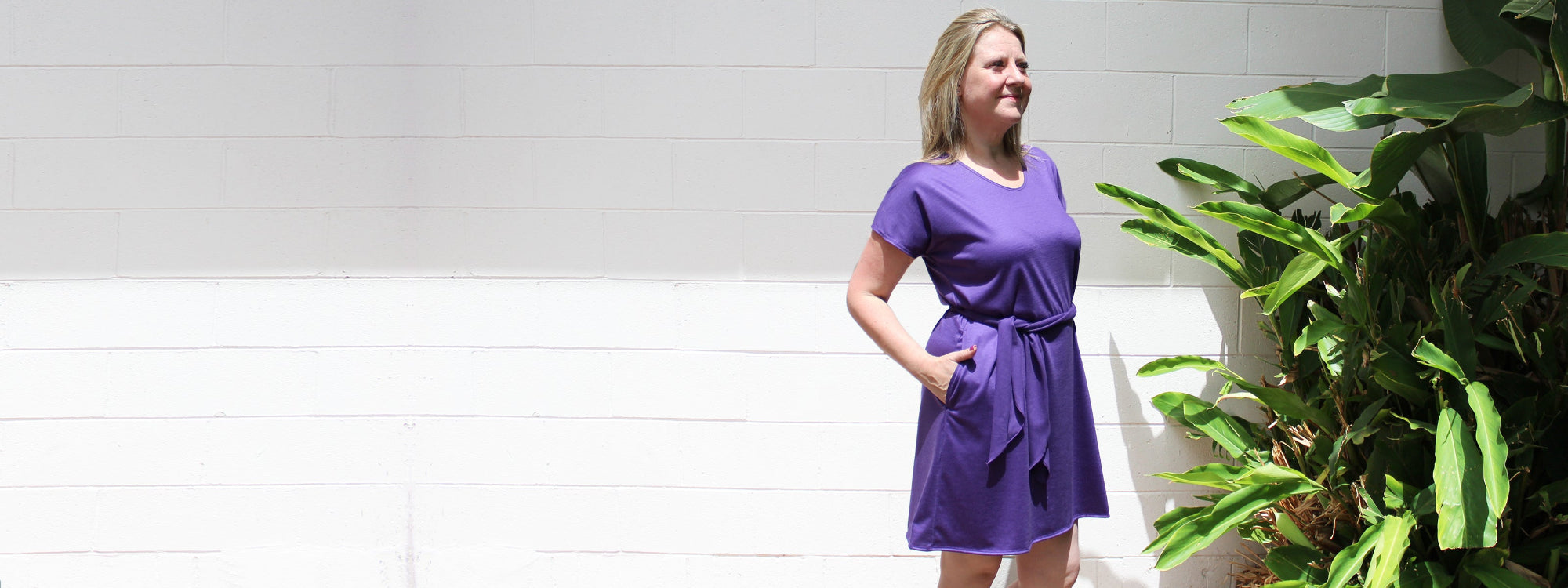 100% Merino T-shirt Dress
