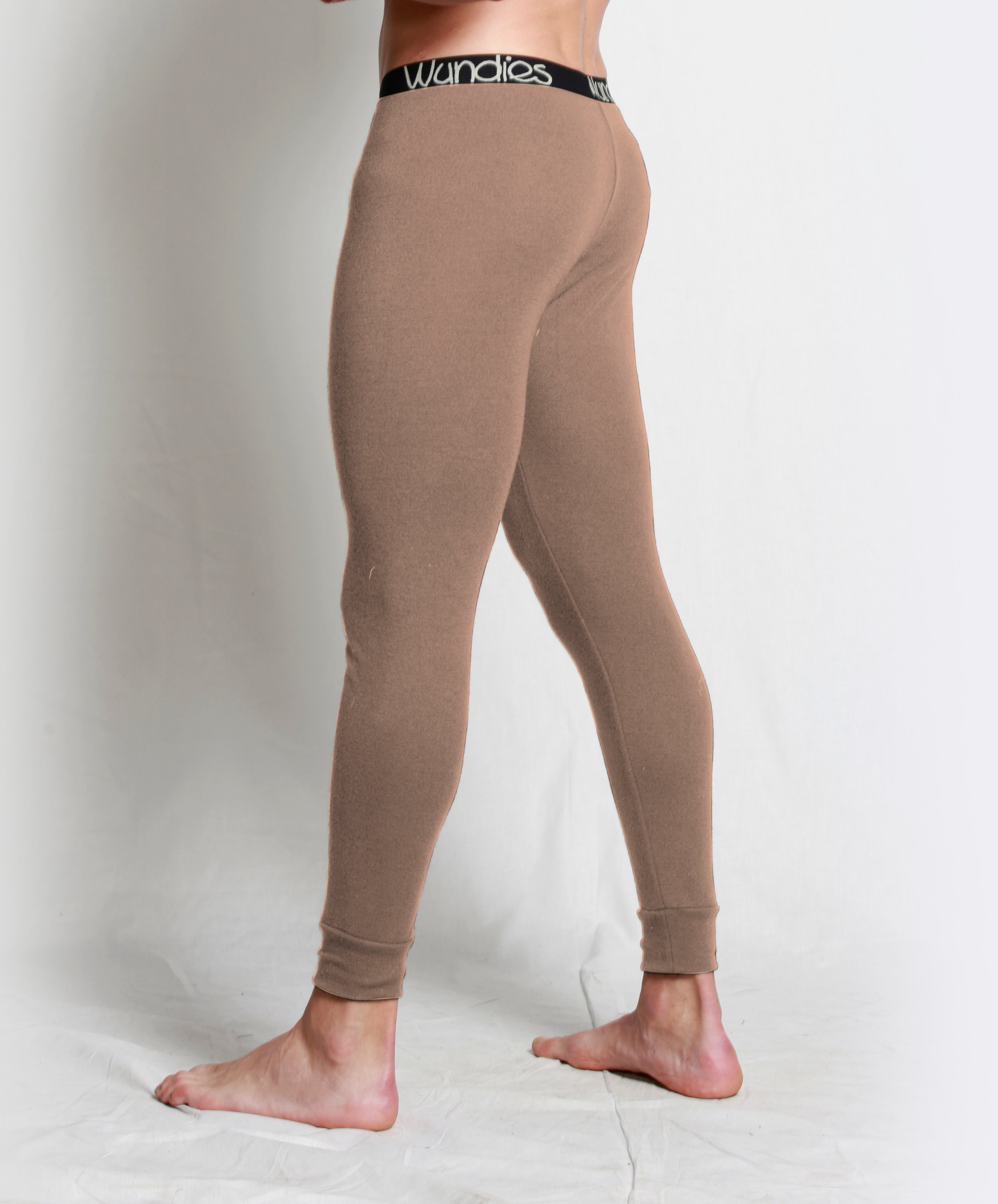 Men's Merino Long Johns Taupe