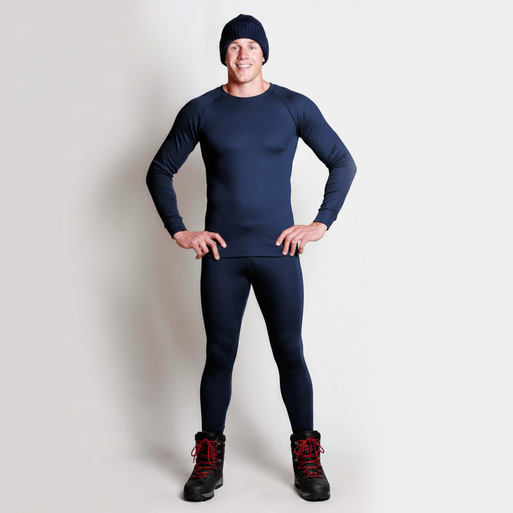 Mens merino wool thermal pack