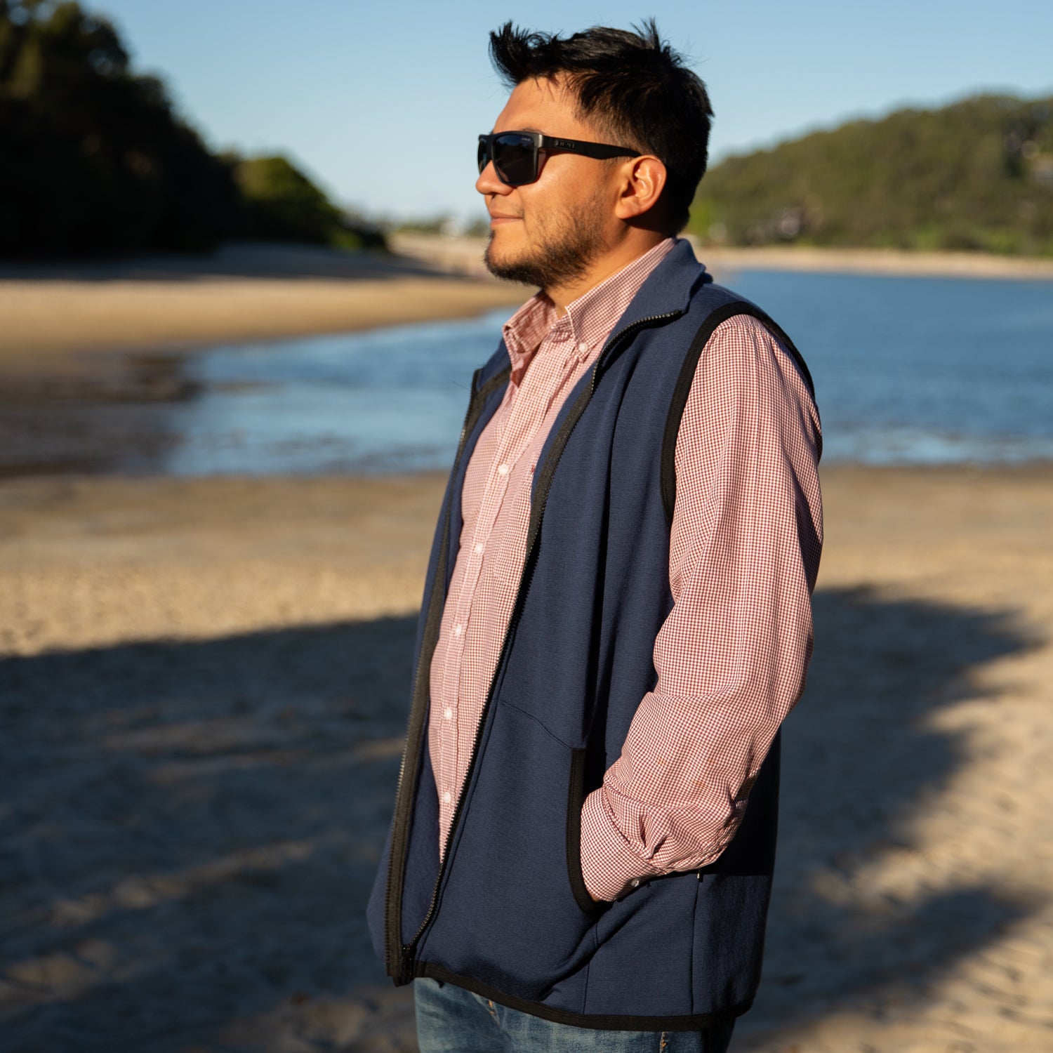 #550 Fleece Vest 320gsm