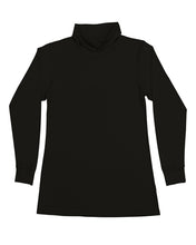 Load image into Gallery viewer, Women&#39;s Roll Neck Skivvy Black

