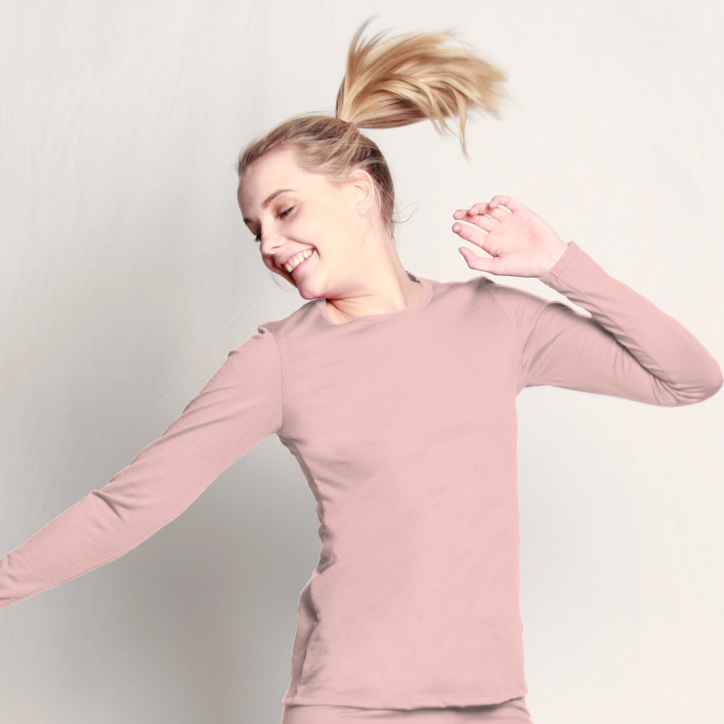 Womens Long Sleeve Merino T-shirt