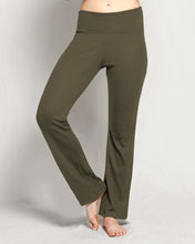 Load image into Gallery viewer, Merino Straight Leg Pants Olive
