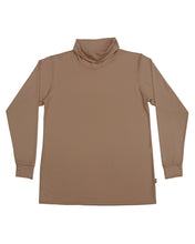 Load image into Gallery viewer, Men&#39;s Merino Roll Neck Skivvy taupe
