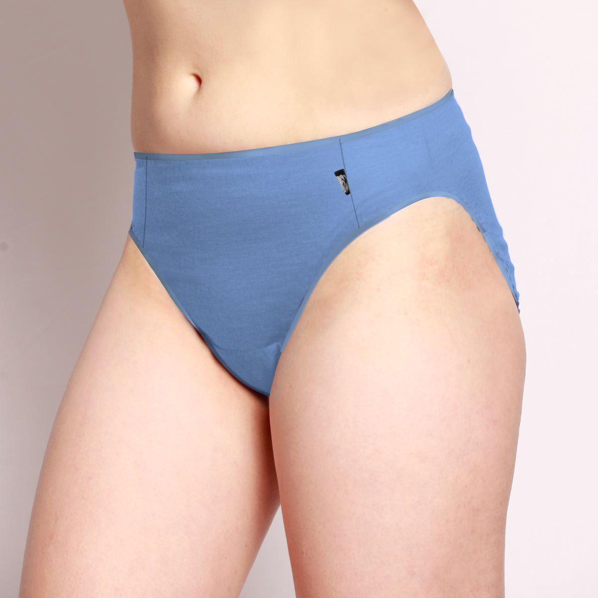 Jacaranda Blue High-cut Merino Briefs