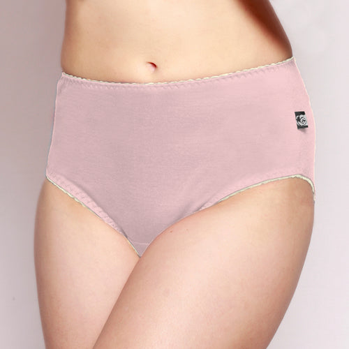 100% Merino Underwear Full Brief Dusty Pink
