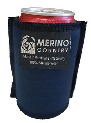 Merino Can Cooler Navy