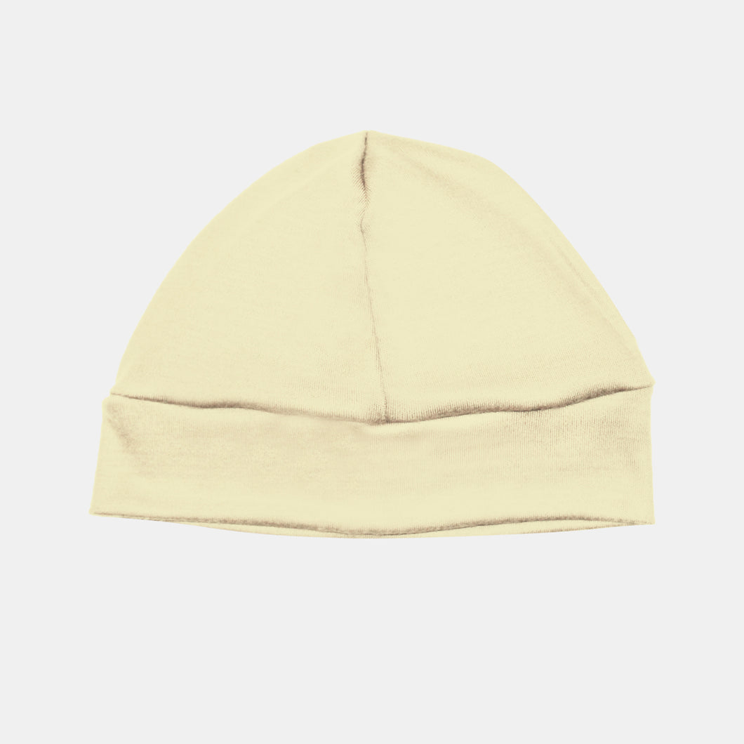 #710D Double Layer 275gsm Undyed Beanie