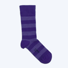 Load image into Gallery viewer, Merino Alpaca Health Sock Purple
