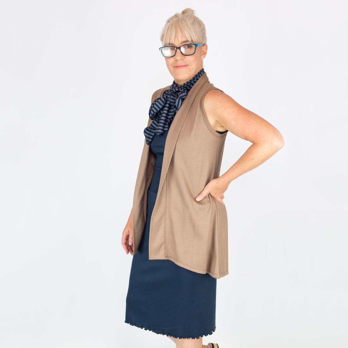 Merino Short Swing Vest