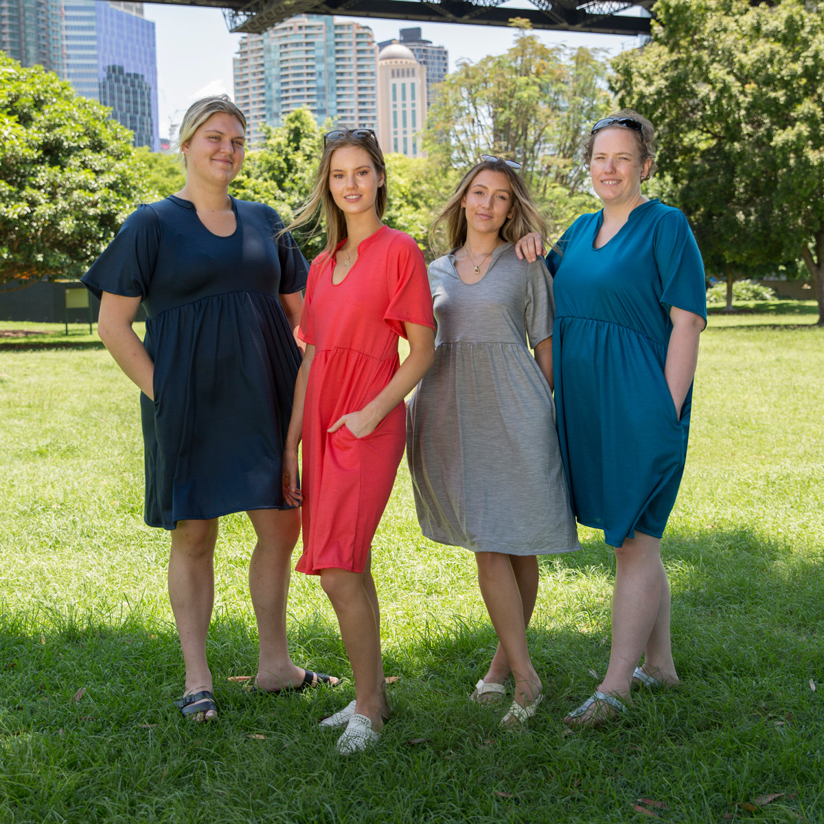 Merino Pocket Dresses