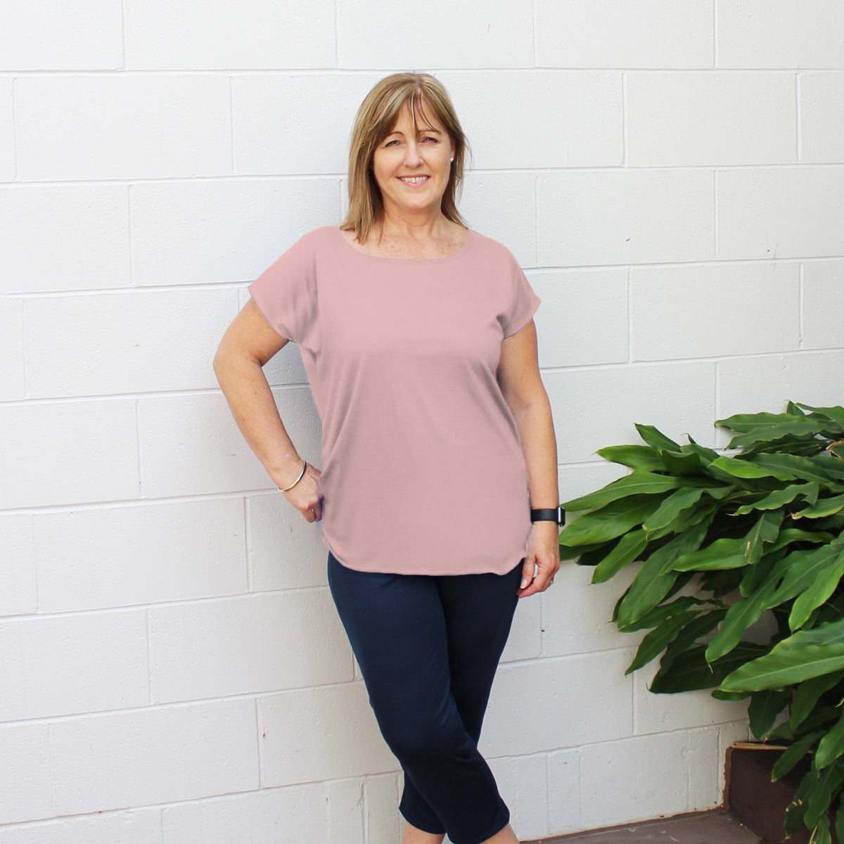 Merino Cap Sleeve Top
