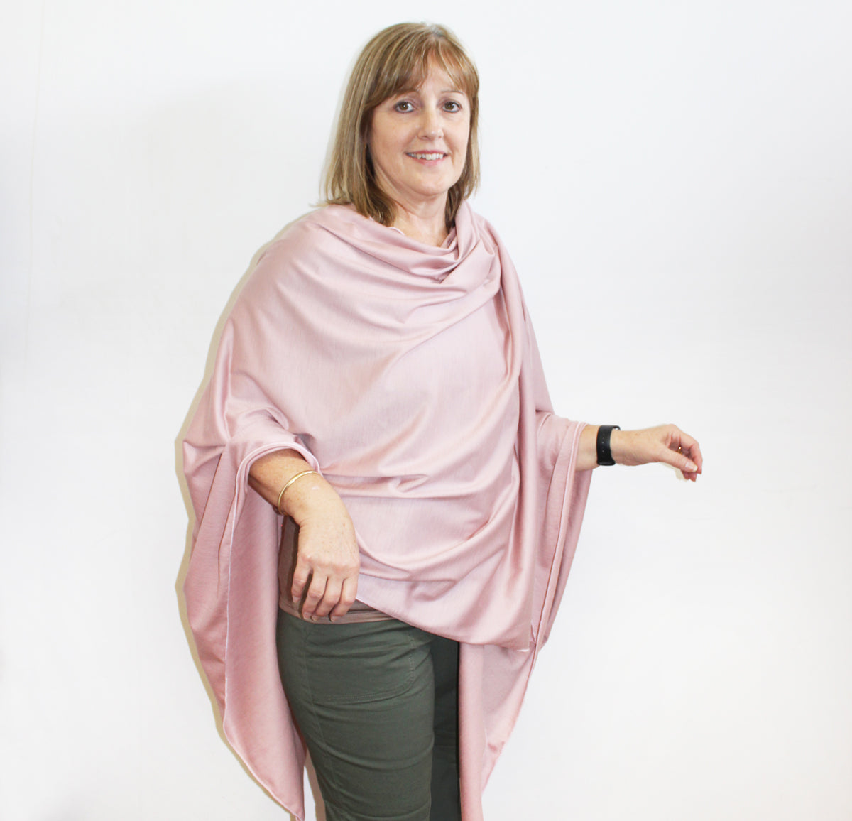 Merino Serappe Dusty Pink