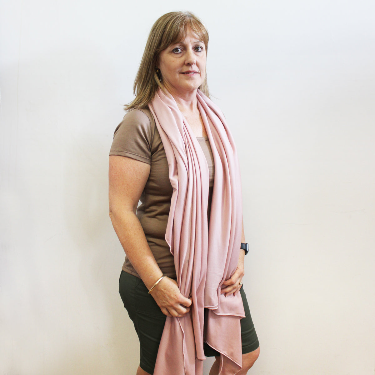 Merino Serappe Dusty Pink