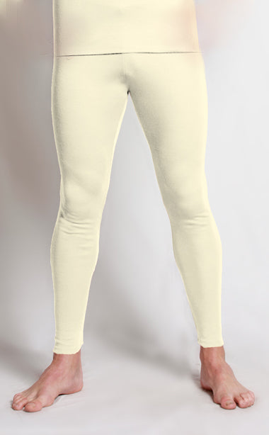 Natural undyed Merino long johns