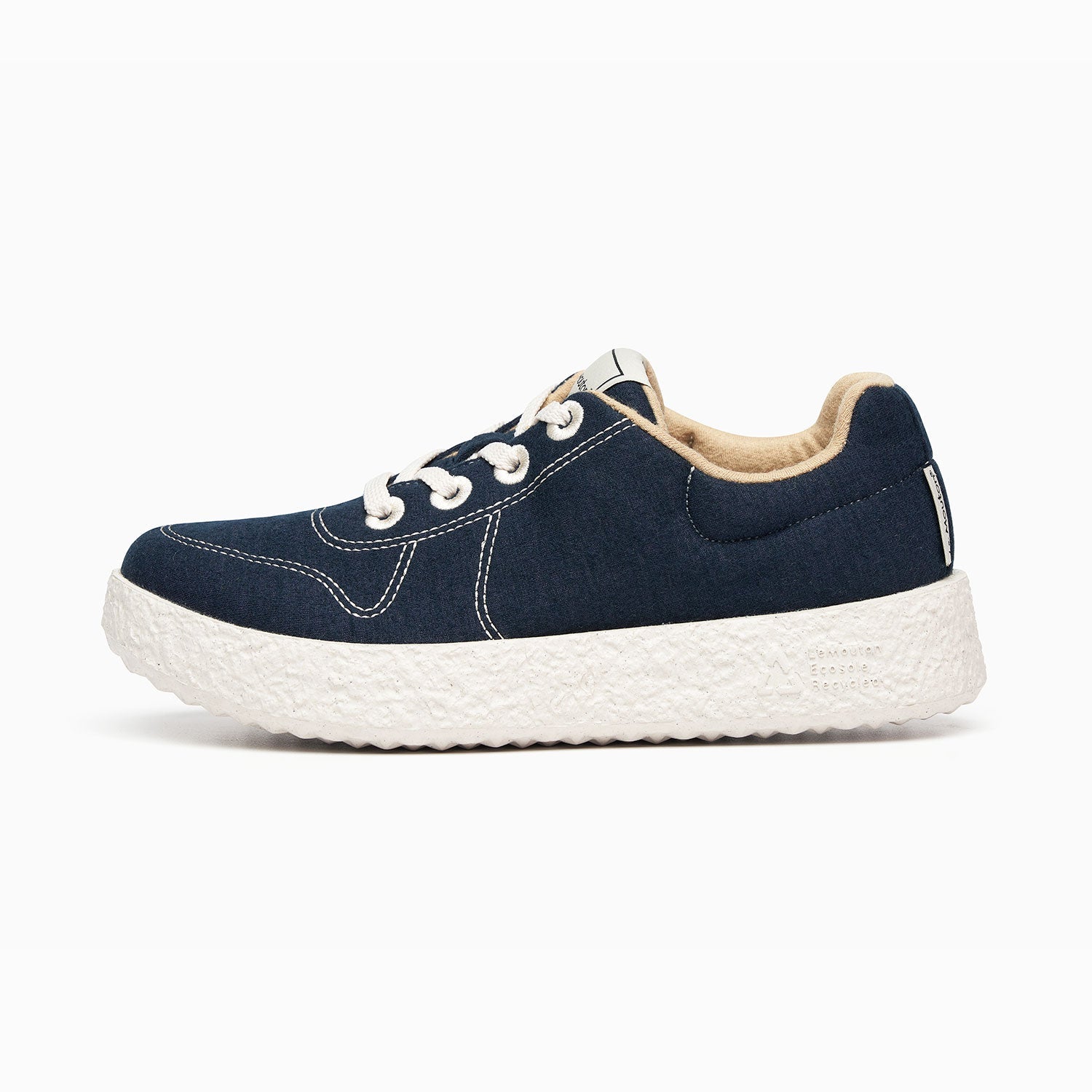 Merino Navy Shoe - Wool Shoes Australia