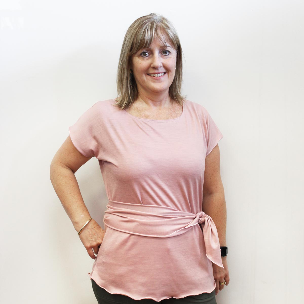 Merino Cap Sleeve Top