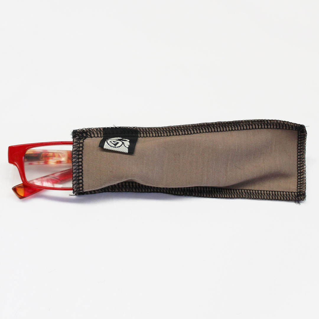 Merino Glasses Sock Taupe