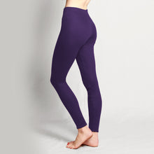Load image into Gallery viewer, purple merino leggings
